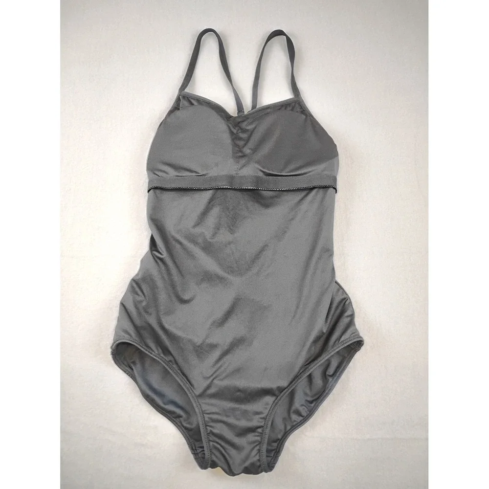 Baleaf Women's Black One Piece Swimsuit Athletic Training Racerback Size‎ 36